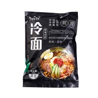 嚴(yán)澤骨湯小麥冷面380g韓式朝鮮族風(fēng)味冷面酸甜口家庭裝東北大冷面