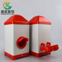 【訂制】雞鴨鵝自動喂食器飲水器雞鴨自動下料喂食碗飲水可供外貿(mào)
