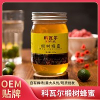自有蜂場科瓦爾椴樹蜂蜜 東北農(nóng)家自產(chǎn)土蜂蜜 一件代發(fā)500g瓶裝