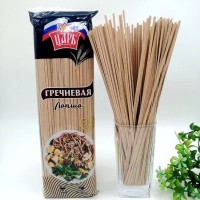 俄羅斯進(jìn)口皇家牌蕎麥掛面400克/袋 3毫米寬 家用待煮面條