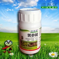 “清源?！痹搭^工廠0.6%苦參堿有機(jī)生物殺蟲劑（100ml×40瓶/箱）