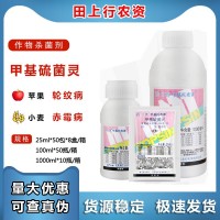 日曹甲基托布津 甲托甲基硫菌靈 炭疽病輪紋病赤霉病懸浮殺菌劑1L
