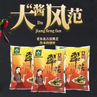 翠花大豆醬500克一箱15袋 黃豆醬 酒店餐飲燒烤火鍋煎肉