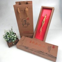 吉林人參禮盒 長白山白參禮盒 精裝品質(zhì)老參禮盒 單支凈重約10克