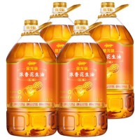 金龍魚濃香花生油5L*4桶整箱 單桶 花生油1.8升可選