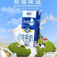 新疆純牛奶那拉本源承接代工貼牌定制兒童學(xué)生營養(yǎng)早餐全脂牛奶