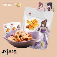 香豆腐干通靈妃小吃零食麻辣口味孜然辦公室混裝甘泉整袋