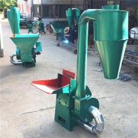 粉碎機(jī)秸稈飼料粉碎機(jī)家用粉碎機(jī)沙克龍除塵電動粉碎機(jī)