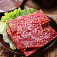 靖江原味豬肉脯副片豬肉鋪鹵肉制品小吃休閑零食肉熟食自然片特產(chǎn)