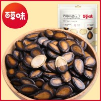 百草味話梅味西瓜子108g箱規(guī)70包堅果炒貨小包袋裝休閑零食