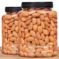 巴旦木仁無殼杏仁烘培果仁原味扁桃仁鹽焗500g罐裝袋裝堅果批發(fā)