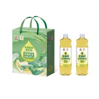 塞翁福亞麻籽油500ml禮盒熱炒油牛油果油調(diào)和油食用油物理壓榨