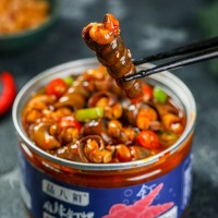 金盛麻辣釘螺320g麻辣海鮮水產(chǎn)零食冷凍批發(fā)麻辣小海鮮