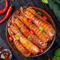 金盛品八鮮麻辣皮皮蝦280g海鮮水產(chǎn)零食冷凍批發(fā)麻辣小海鮮