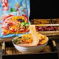 螺三多304g袋裝柳州螺獅粉酸辣粉速食米粉方便面柳州味螺螄粉批發(fā)