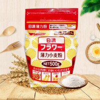 日本進(jìn)口面粉 低筋粉 烘焙原料 日清薄力小麥粉 大阪燒500g