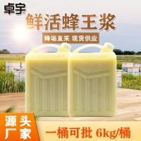 卓宇蜂王漿散裝青海油菜蜂王漿蜂皇漿蜂乳批發(fā)零售正品6kg桶裝