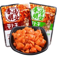 榨菜 下飯菜油泡菜方便速食零食榨菜家用清淡開胃泡菜咸菜蘿卜條