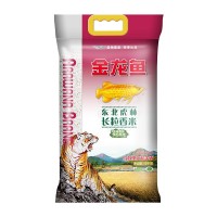 金龍魚(yú)東北虎林長(zhǎng)粒香米5KG 東北大米10斤裝 家用長(zhǎng)粒香米