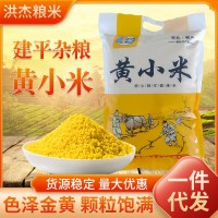 黃小米2.5kg批發(fā)散裝朝陽新米農(nóng)家香糯小米五谷雜糧粥粗糧