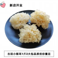 古田縣小銀耳干貨500g特產(chǎn)白木耳雪耳糯耳福建食用農(nóng)產(chǎn)品