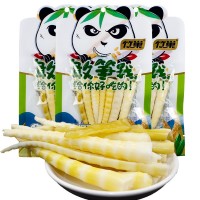 四川小吃山椒筍尖香辣脆竹筍開袋即食竹巢敢筍我休閑零食100g/袋