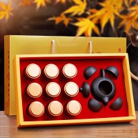 如意金駿眉大紅袍茶葉正山小種鐵觀音小巧罐帶茶具抖音快手爆款