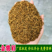 武夷山源頭茶廠(chǎng)2023茶葉 紅茶批發(fā)桂圓香蜜香散裝黃芽金駿眉特級(jí)