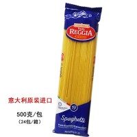 意大利面直面原裝進(jìn)口面條500g意大利直供批發(fā)意面直身型面條