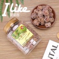 批發(fā)香港品牌休閑零食品愛萊客正宗話梅130g罐裝涼果蜜餞果脯果干