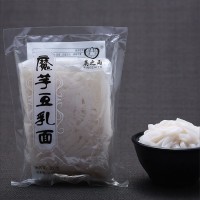 英之雨低卡0脂肪代餐飽腹魔芋豆乳面6袋裝 送料包 批發(fā)