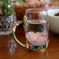 云南玫瑰花茶罐裝批發(fā) 大朵墨紅玫瑰花冠平陰玫花蕾一朵一杯
