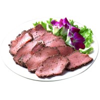 饞三里黑椒牛肉200g40袋醬鹵熟牛肉切片真空即食西餐沙拉輕食商用