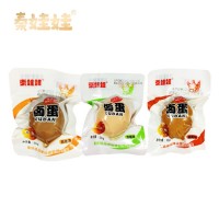 秦娃娃鹵雞蛋五香泡椒鹽焗休閑辦公解饞無殼鹵味即食包裝鹵味零食