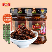 百山祖香菇醬紅蔥醬拌面拌飯醬夾饃醬兒童佐餐醬調(diào)味醬料210g*2瓶