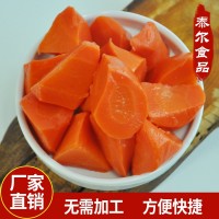 水煮胡蘿卜調(diào)味脆甜紅蘿卜紅心羅卜壽司料理食材批發(fā)