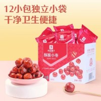 良品鋪子酥脆小棗400g紅棗香酥脆棗零食小吃無核休閑食品脆冬棗