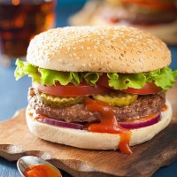工廠直銷純牛肉牛肉餅定制加工漢堡牛肉餅商用家用批發(fā)