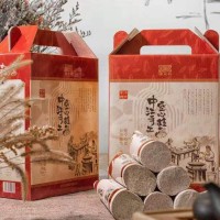 廠家批發(fā) 四川中江特產(chǎn) 手工空心掛面250g X8把/盒 空心如玉