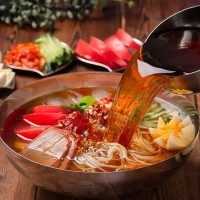 鮮韓式大冷面 真空袋裝 冷藏或避光陰涼處儲(chǔ)存