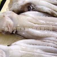 廠家直供批發(fā)單凍機洗魷魚頭凍品海鮮燒烤鐵板燒鹵味火鍋串串原料