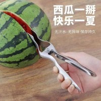 開瓜神器不銹鋼分瓜器家用商用水果專用切西瓜工具西瓜對半分割器
