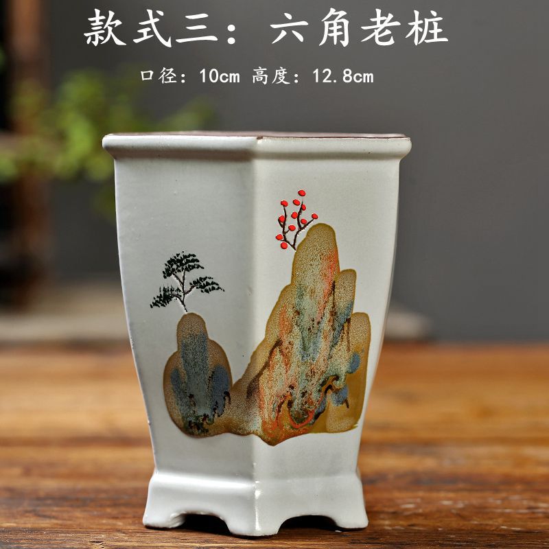 款式三：六角老樁