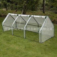 花園育苗種植架保溫暖棚陽(yáng)臺(tái)簡(jiǎn)易小型植物暖房多肉溫室花房花棚
