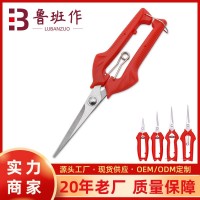 廠家批發(fā)園林修枝剪 采摘果樹(shù)樹(shù)枝盆景工具剪刀摘果剪