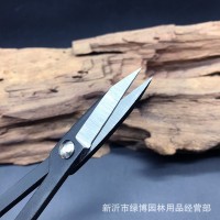 園林剪嫩枝剪葉芽剪刀盆栽園藝長剪刀盆景修剪工具煅造插花剪