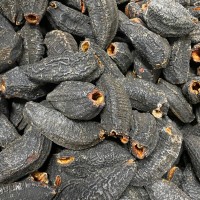 海參皮批發(fā) 加拿大冰島紅極參俄羅斯海參皮淡干海參12一15頭