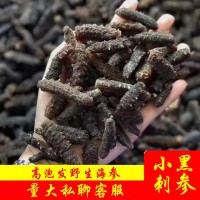 印尼黑刺參海參小黑刺參130頭禮盒商用淡干刺參干貨批發(fā)一件代發(fā)