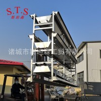 全自動雞屠宰流水線內臟處理設備 家禽內臟掏臟滑槽 內臟接收槽