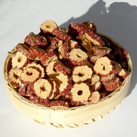 批發(fā)新疆紅棗片干脆灰棗圈適合花茶食品冰激凌原料用干棗圈